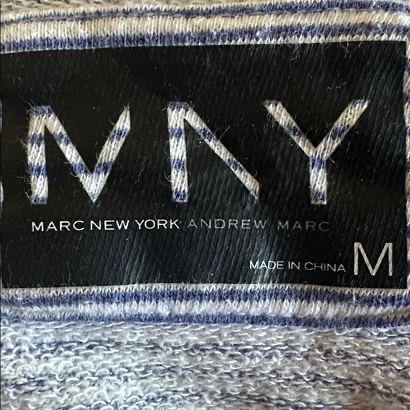 MARC NEW YORK Short Sleeve Striped Hoodie - Picture 7 of 9